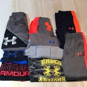 Boys UNDER ARMOUR Bundle 8 piece.